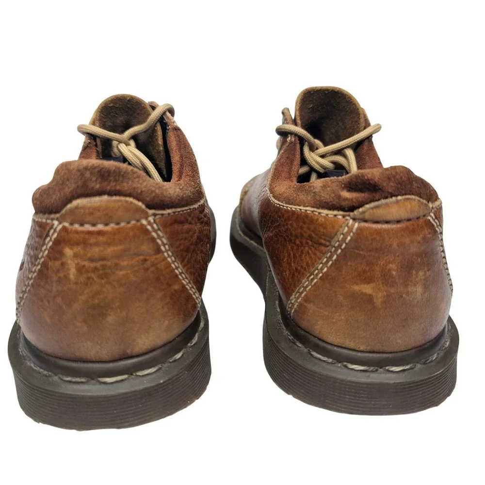 Dr. Martens Women Size 9 Brown Leather Wingtip Oxford Shoes Casual Low Top PC091